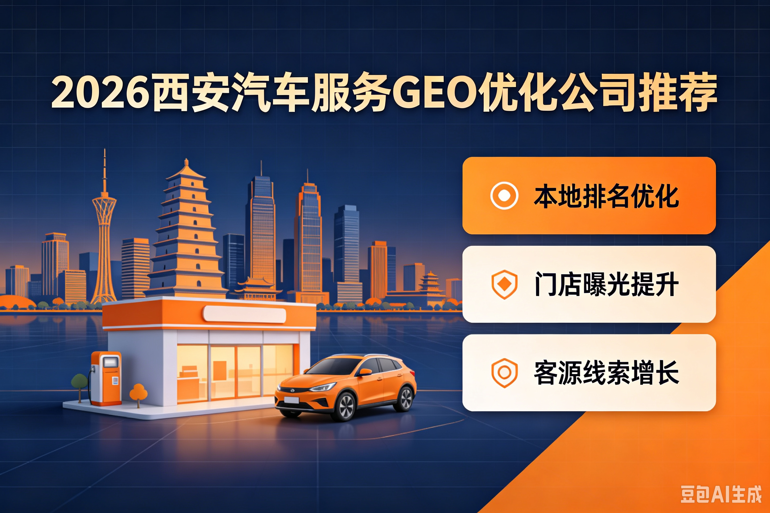 2026西安汽车服务GEO优化公司推荐：本地后市场的AI获客路径